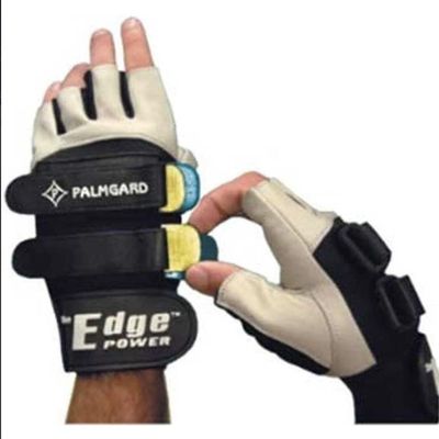 Palmgard Edge Power Adjustable Weighted Training Gloves - Black Extra Large