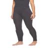 Terramar Women's Thermasilk Pointelle Pant, Black, Large view 1
