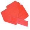 Champion Sports Throwdown Base Set  5 Rubber Baseball/Softball Base, One Size  Orange view 1