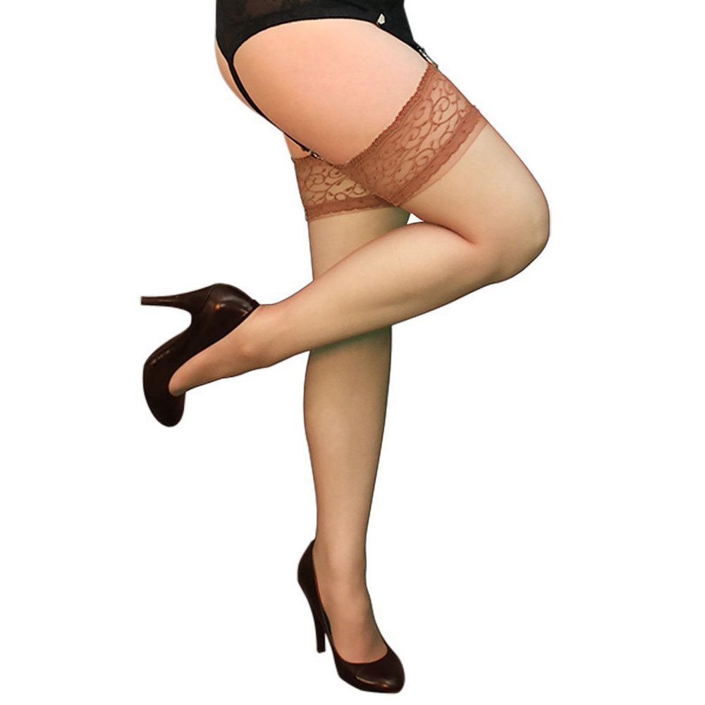 Berkshire Women's Silky Sheer Sexyhose Stockings 1361, Nude, A-B
