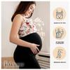 Berkshire Women's Maternity Light Support Pantyhose 5700 - Maternity Tights Over The Belly - Motherhood Hosiery, Lace Belly Panels, Reinforced Toe, 30 Denier - Pregnant Women Stocking - City Beige, B view 4
