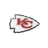 aminco NFL Kansas City Chiefs Team Logo Pin, Team Color (NFL-PN-001-07)