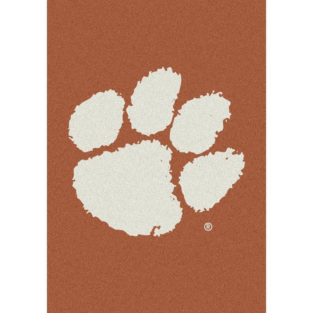 Milliken Clemson College Team Spirit Area Rug, 3'10" x 5'4"