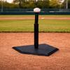 Markwort Batting Tee with Black Home Plate  Adjustable 2236 in, Heavy-Duty view 2