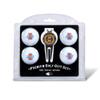 Team Golf NCAA Illinois Fighting Illini 4 Golf Ball And Divot Tool Set Regulation Size Golf Balls (4 Count) & Divot Tool with Removable Double-Sided Magnetic Marker view 1