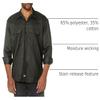 Dickies Men's Long Sleeve Work Shirt, Olive Green, X-Large view 4