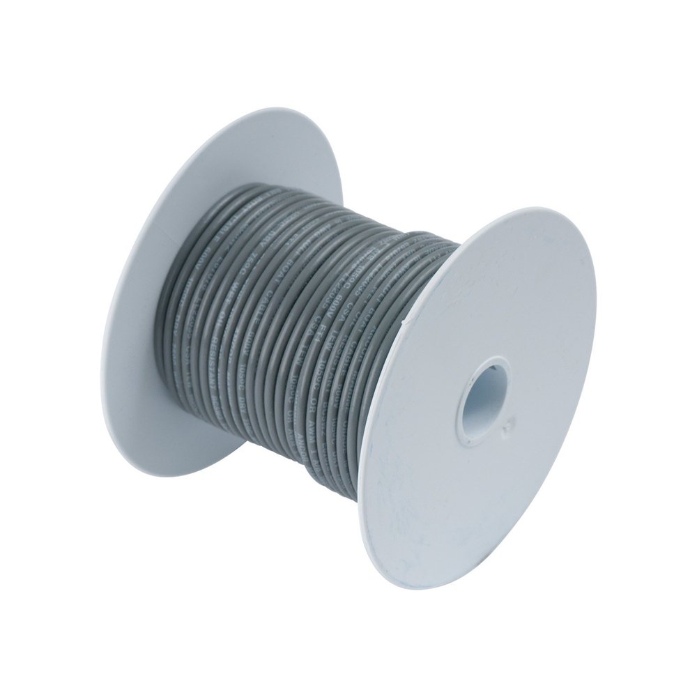 #18 Gray Wire 100ft. Spool