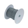 #18 Gray Wire 100ft. Spool view 1