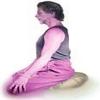 Zafu Yoga Sitting Meditation Cushion - Kapok Filling view 2