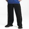 Charles River Apparel Boys' Olympian Pant Black/White/Black L view 2