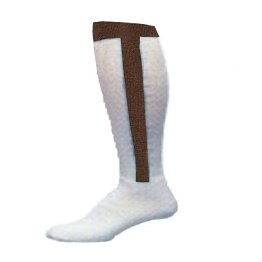 Stirrup-N-Sock, Brown, Small Tube Sock, USA Made