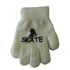 Ice Skate Logo Magic Stretch Gloves - White view 1