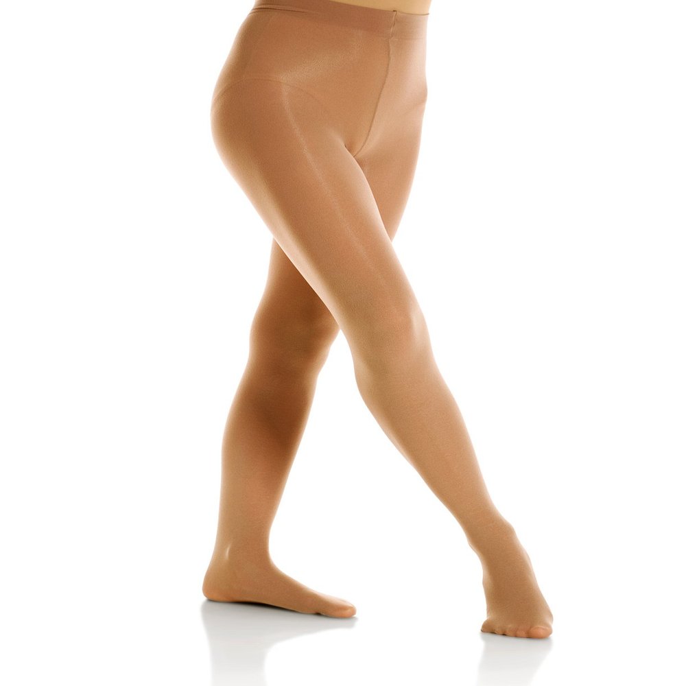 Mondor 3310 Women's Skating Tight Footed (Large, Suntan)