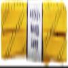 Proguard Plastic Tipped Waxed Hockey Lace , Yellow, 96-Inch view 1