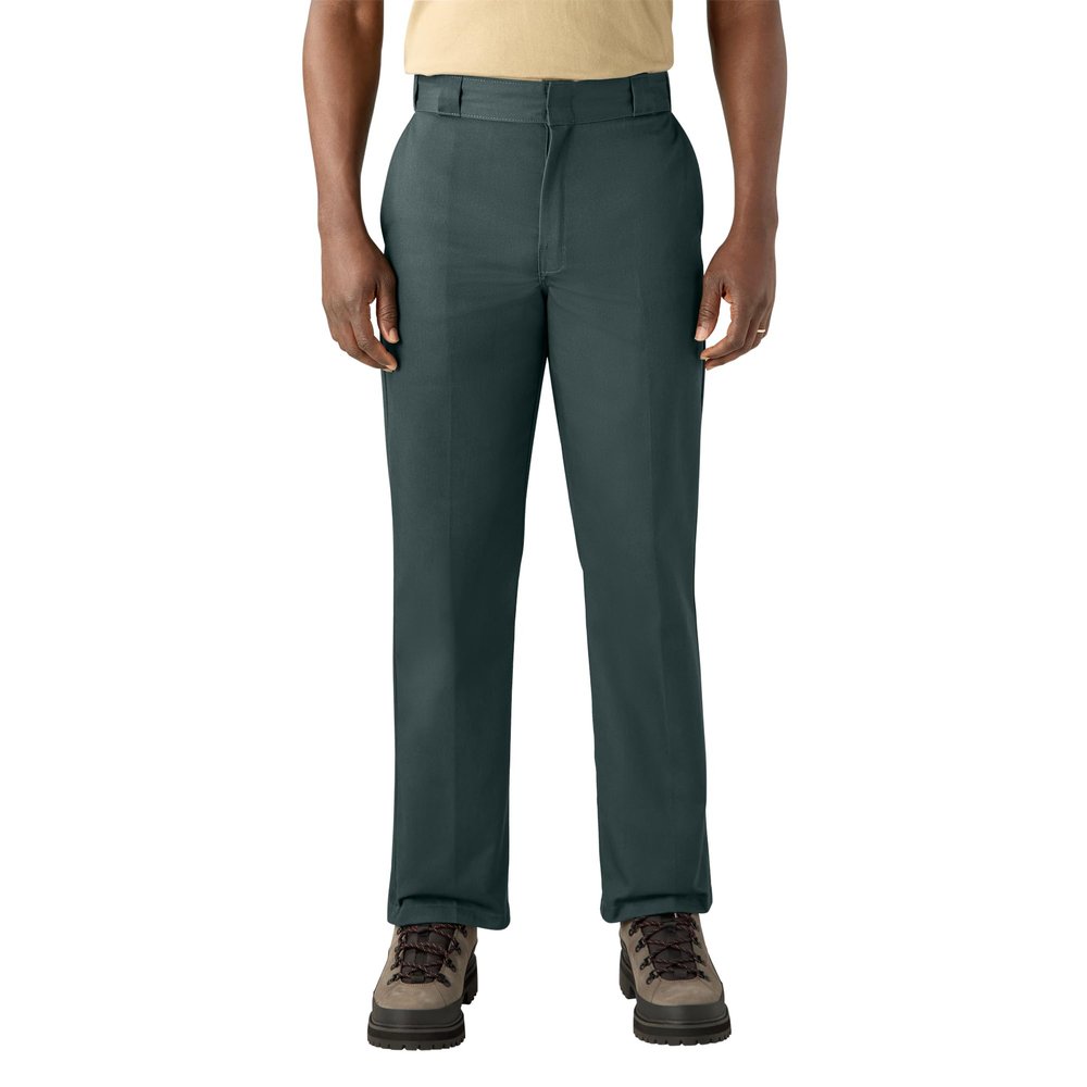 Dickies Men's Original 874 Work Pant, Hunter Green, 30W x 30L