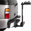 Surco DBR400 Swing Away 4-Bike Rack with Integrated Lock for 2" Receiver Hitches; Black Finish view 1
