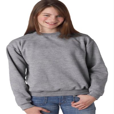 Light-Weight Youth Crewneck Sweatshirt by Jerzees