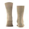 FALKE Men's Airport Socks, Light, Merino Wool Cotton, Crew Length, Classic Formal Socks, Trendy Work Clothing, Brown (Nutmeg Mel 5410), 8-9, 1 Pair view 2