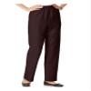 Alfred Dunner Misses Classics Pull-On Pants, 12 Short, Brown view 1