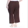 Alfred Dunner Misses Classics Pull-On Pants, 12 Short, Brown view 3
