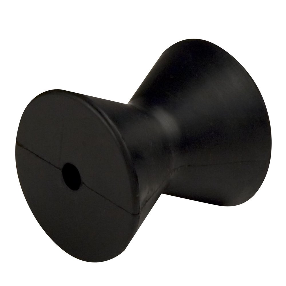 CE Smith - 29541 Rubber Bow Roller - 4" Wide - Black