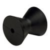 CE Smith - 29541 Rubber Bow Roller - 4" Wide - Black view 1