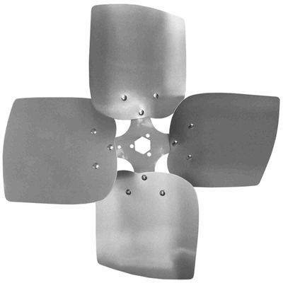 4 Blade Heavy Duty Condenser Type Fan Propeller - 18 inch CW with 27 Degree Pitch