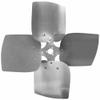 4 Blade Heavy Duty Condenser Type Fan Propeller - 18 inch CW with 27 Degree Pitch view 1