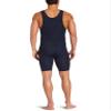 ASICS Men's Feud Wrestling Singlets, Navy/Black, XXXX-Small view 2