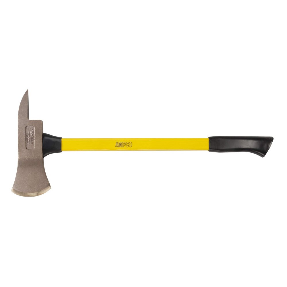 Ampco Safety Tools A-15FG Axe, Pick Head, Non-Sparking, Non-Magnetic, Corrosion Resistant, 6 lb Head, 36" OAL