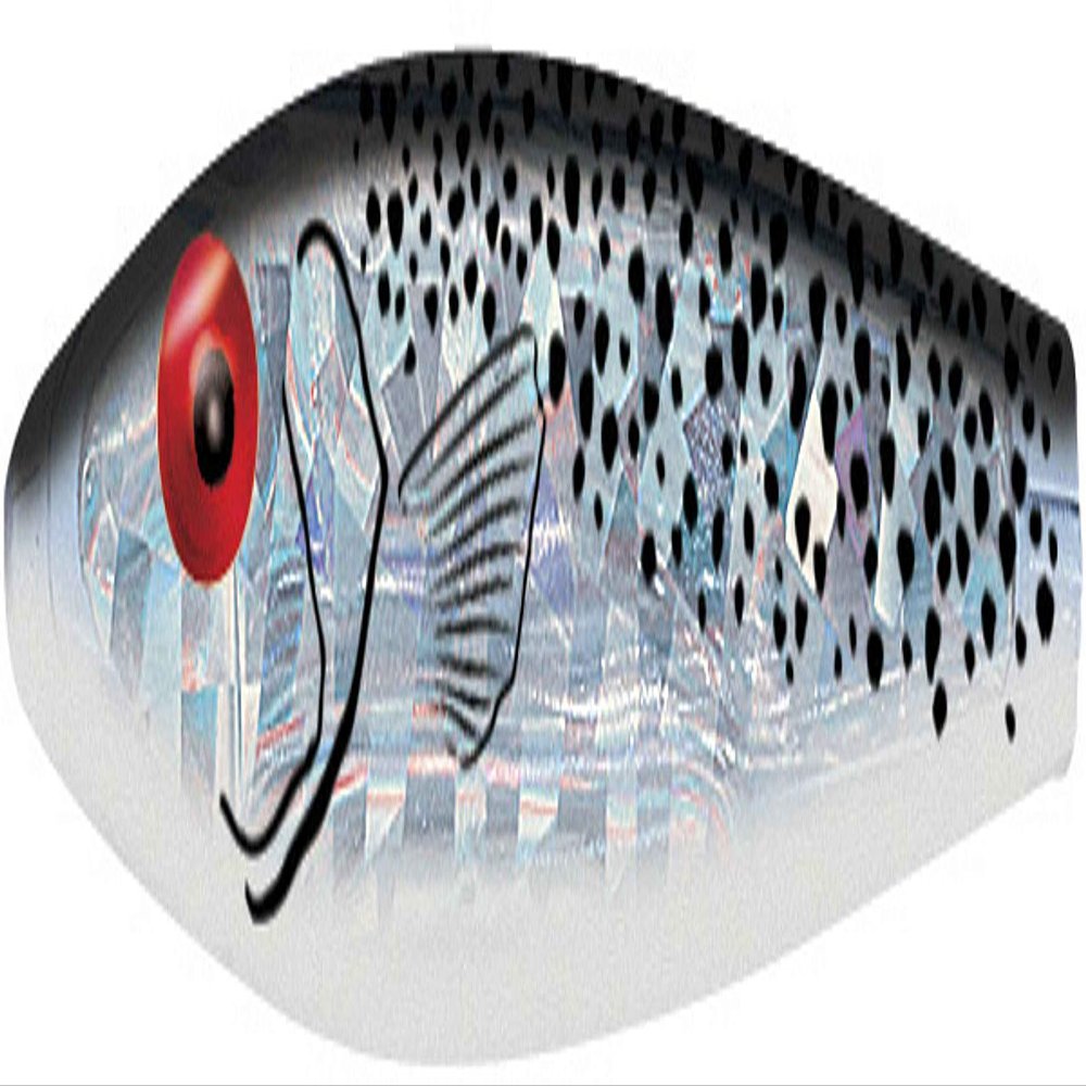 MirrOLure STTR-21 S3 F Sink Twitchbait Black Bk/White/Silver 3 5/8in 1/2oz