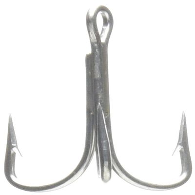 Eagle Claw Lazer 4X Treble REG Shank Straight Point