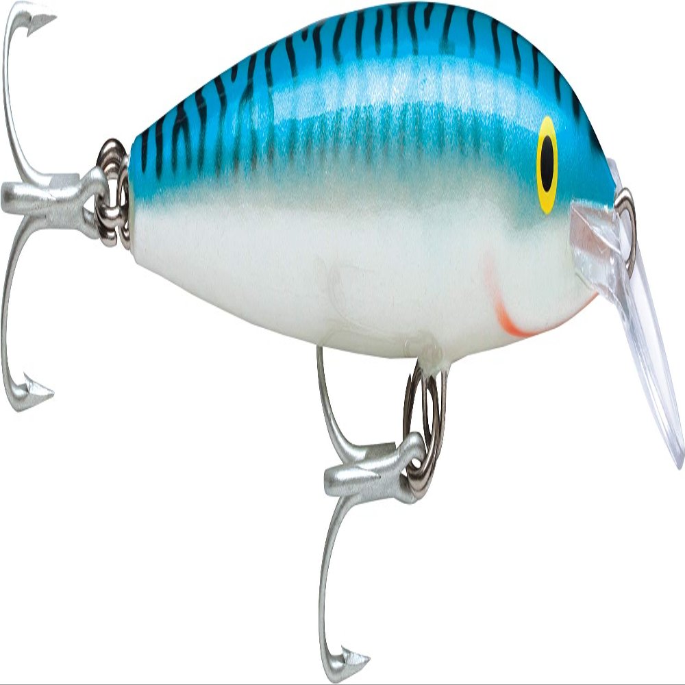 Rapala Floating Magnum Lure with Two No. 1 Hooks, 11 cm Length, Silver Mackerel
