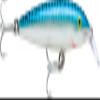 Rapala Floating Magnum Lure with Two No. 1 Hooks, 11 cm Length, Silver Mackerel view 1