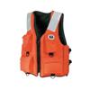 MUSTANG SURVIVAL - Classic Industrial Vest with 4 Pockets & Solas Reflective Tape (Orange - L) - USCG Approved, D-Rings, Solas reflectivity, 4 Pockets view 1