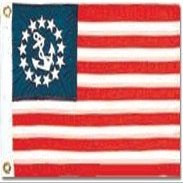 Yacht Ensign 4ft x 6ft Nylon Sewn & Embroidered