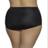Vanity Fair Women's Perfectly Yours Ravissant Tailored Nylon Brief Panty - Size XXXX-Large / 11 - Midnight Black view 3