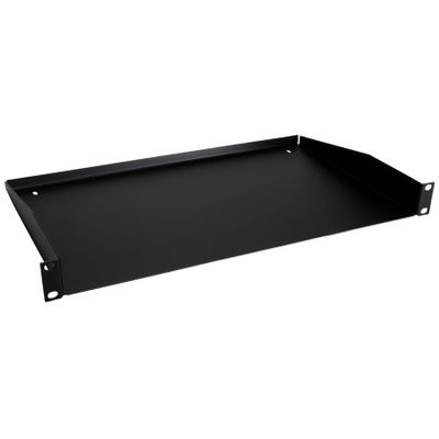 Penn Elcom R1194 Rack Shelf Black Steel - 1U, Non-Vented (Black)