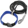 NZ Manufacturing StretchCordz Long Belt Slider Swim Resistance Belt Silver 3-8 Lbs view 1