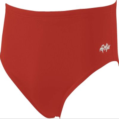 Dolfin Solid Polyester Brief Male Red 28