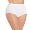 Bali womens Stretch Panty Briefs, White, 8 US view 2