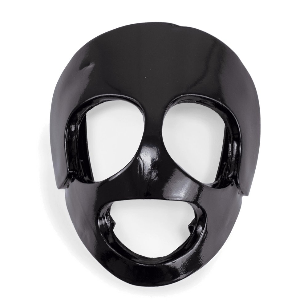The Cross Face Wrestling Headgear Facial Attachment (Black)
