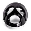 The Cross Face Wrestling Headgear Facial Attachment (Black) view 3