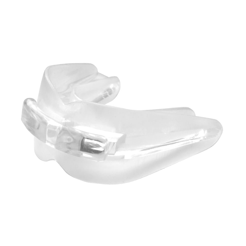 Everlast Double Mouthguard  Clear | Boxing Mouth Guard | MMA, Wrestling, Adult Sparring & Training Protection