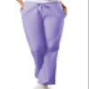 Cherokee Women's Fashionable Flare Leg Drawstring Pant, Orchid, Small view 1