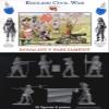 A Call to Arms 1/32 Scale English Civil War Royalist v Parliament Soldiers Set view 1