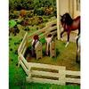 Breyer 281 Traditional Wood Saddle Stand Horse Toy Accessory (1:9 Scale), Brown view 3