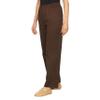 Alfred Dunner Womens All Around Elastic Waist Cotton Short Twill Pants - Pull-On Style, Classic Cut, Figure Flattering Relaxed Fit, Chocolate, 10 view 4