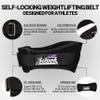 Schiek Sports 2006 Nylon 6 Inches Weight Lifting Belt - Support Belt for Power Lifting - Long Lasting - Black view 3