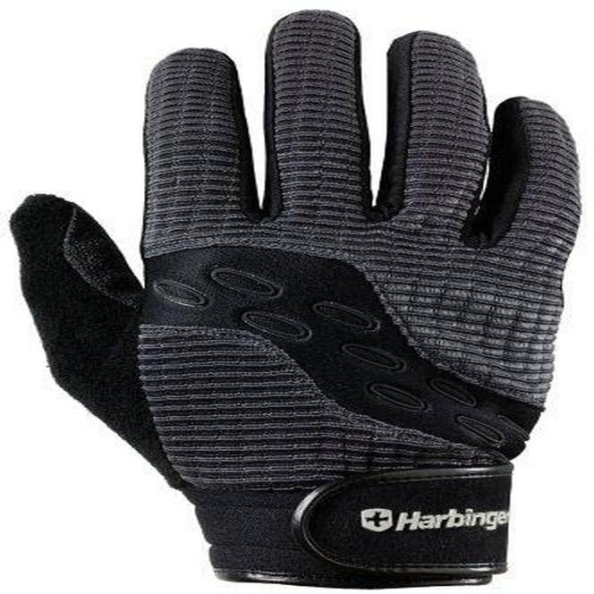 Harbinger Adventure Series Stroke P.S. Full Finger Paddle Sports Glove (Large, Charcoal)